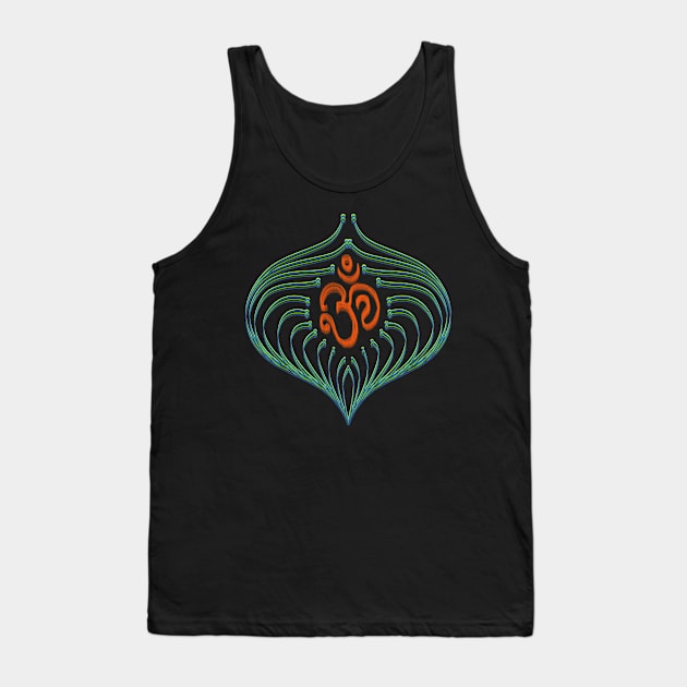 OM: Illusion Tank Top by swarna artz